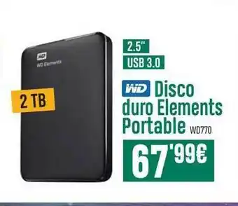 PCBox Disco Duro Elements Portable oferta