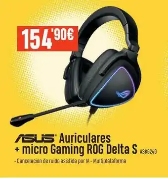 PCBox Asus Auriculares + Micro Gaming ROG Delta S ASK6249 oferta
