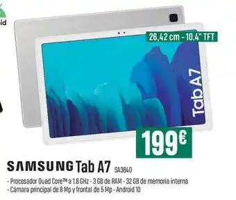 PCBox Samsung Tab A7 SA3640 oferta