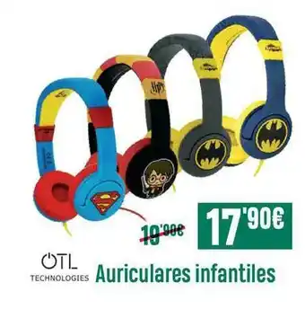 PCBox Technologies Auriculares Infantiles oferta