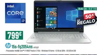 PCBox HP 15S-FQ2054NS HP11327 oferta