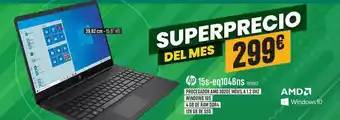 PCBox HP 15S-EQ1046NS HP11153 Computadora Portátil oferta