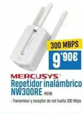 Beep Repetidor Inalámbrico Nw300re Mercusys oferta