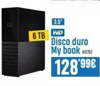 Beep Wd Disco Duro My Book oferta