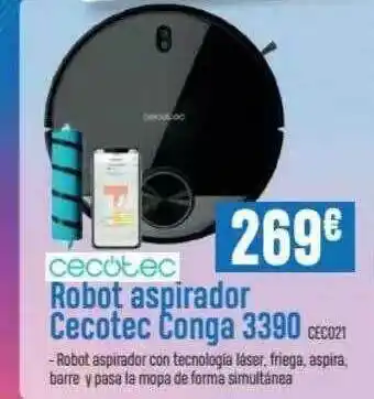 Beep Robot Aspirador Cecotec Conga 3390 oferta