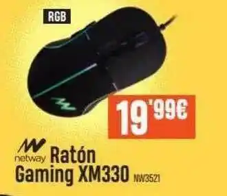 Beep Ratón Gaming Xm330 oferta