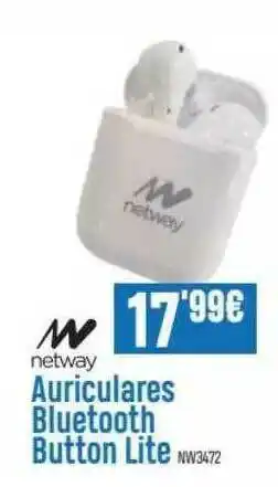 Beep Netway Auriculares Bluetooth Button Lite oferta