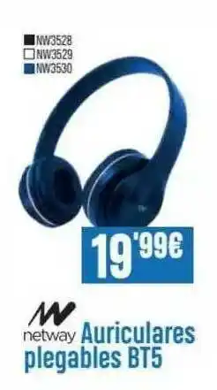 Beep Netway Auriculares Plegables Bt5 oferta