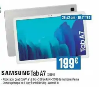 Beep Samsung Tab A7 oferta