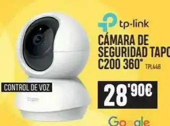 Beep Cámara De Seguridad Trap C200 360° Tp-link oferta