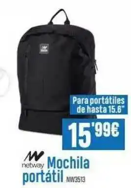 Beep Netway Mochila Portátil oferta
