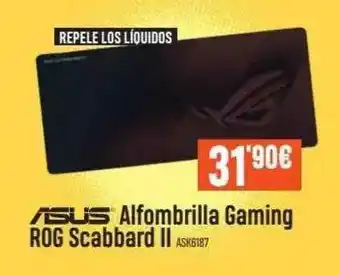 Beep Asus Alfombrilla Gaming Rog Scabbard Ii oferta