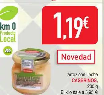 Masymas Caserinos Arroz Con Leche 200g oferta