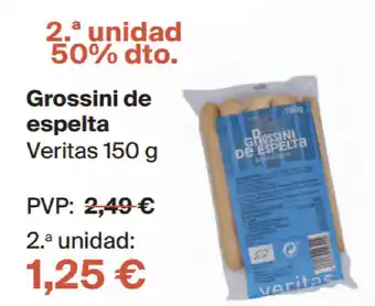 Veritas Grossini De Espelta Veritas 150 G oferta