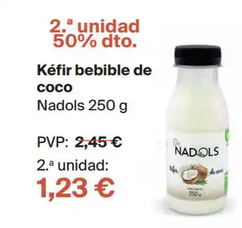 Veritas Kéfir Bebible De Coco Nadols 250 G oferta