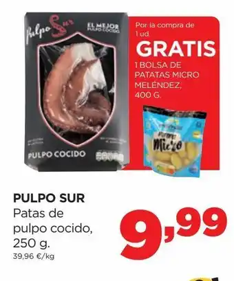Alimerka Pulpo cocido pulpo sur oferta