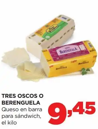 Alimerka Queso de barra tres oscos o berenguela oferta