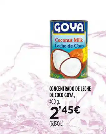 Hipercor Concentrado De Leche De Coco Goya 400g oferta