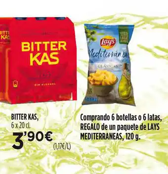 Hipercor Bitter Kas 6 x 20cl oferta