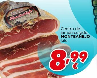 Supermercados Piedra Centro de jamón monteañejo oferta