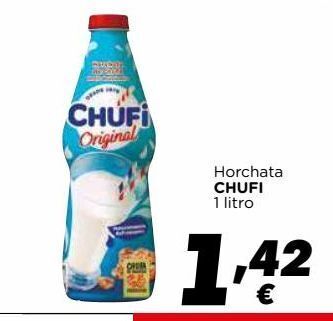 Supermercados Piedra Horchata chufi oferta