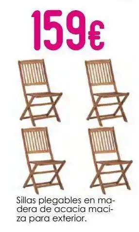 Silla plegable
