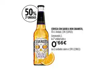 Hipercor Cerveza Con Sabor A Ron Cubanisto oferta