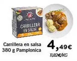 CashDiplo Carrillera En Salsa Pamplonica oferta