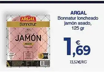 CashDiplo Argal Bonnatur Loncheado Jamón Asado oferta