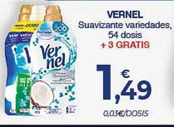 CashDiplo Vernel Suavizante Variedades oferta