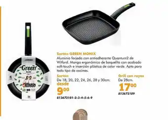 Coinfer Sartén Grren Monix oferta