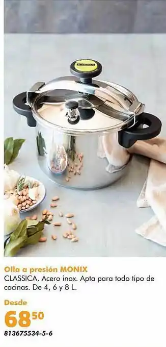 Coinfer Olla A Presión Monix oferta