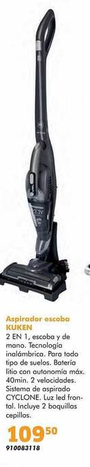Coinfer Aspirador Escoba Kuken oferta
