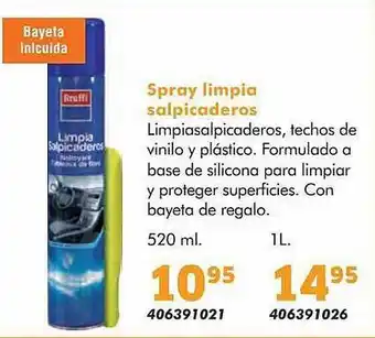 Coinfer Spray Limpia Salpicaderos oferta