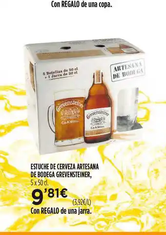 Hipercor Estuche De Cerveza Artesana De Bodega Grevensteiner oferta