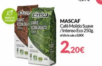 PrimaPrix Mascaf Café Molido Suave / Intenso Eco 250 g oferta