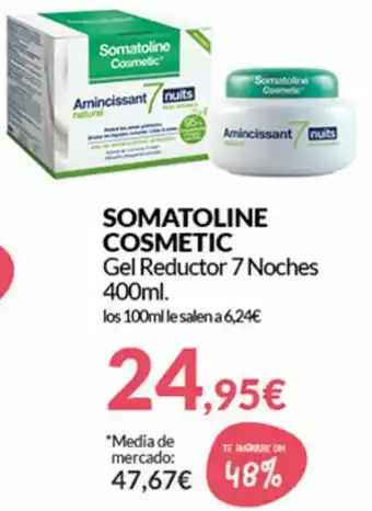 PrimaPrix Somatoline Cosmetic Gel Reductor 7 Noches 400 ml oferta