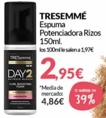 Tresemmé Espuma Potenciadora Rizos 150 ml