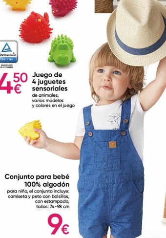 Pepco Conjunto Para Bebé 100% Algodón oferta