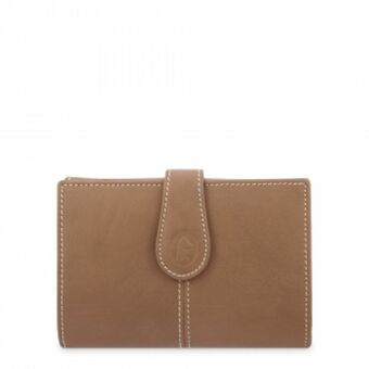 El Potro Cartera mediana mujer en piel vacuno color cuero-origen-el potro oferta