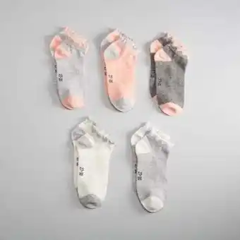Merkal Pack x5 calcetines tobilleros corazón mkl oferta