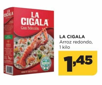Alimerka La Cigala Arroz redondo 1 kilo oferta