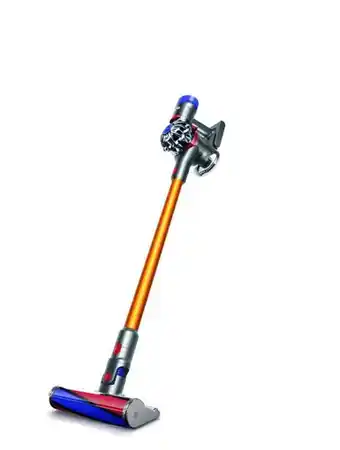 MediaMarkt Aspirador escoba - dyson v8 absolute+, potencia 115w, depósito 0.54l, autonomía 40min, naranja oferta