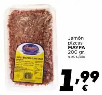 Supermercados Piedra Maypa Jamón pizcas 200 gr. oferta