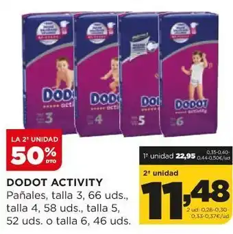 Alimerka Pañales DODOT oferta