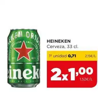 Alimerka Cerveza Heineken oferta