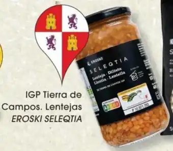 Eroski Eroski Seleqtia IGP Tierra de Campos Lentejas oferta