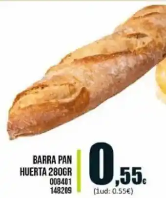 Family Cash Barra Pan Huerta 280 gr oferta