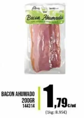 Family Cash Bacon Ahumado 200 gr oferta