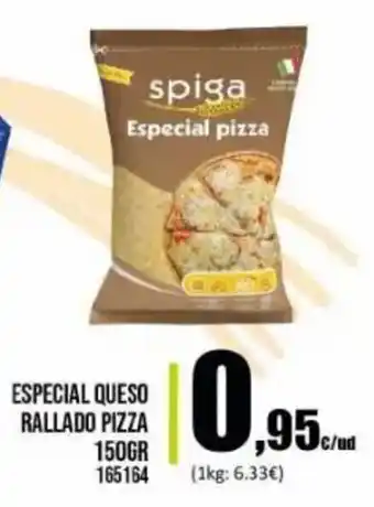 Family Cash Especial Queso Rallado Pizza 150 gr oferta